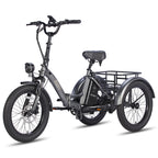 FAFREES F20 Mate Vélo électrique - Moteur 500W Batterie 48V18.2AH Autonomie 110KM - Gris