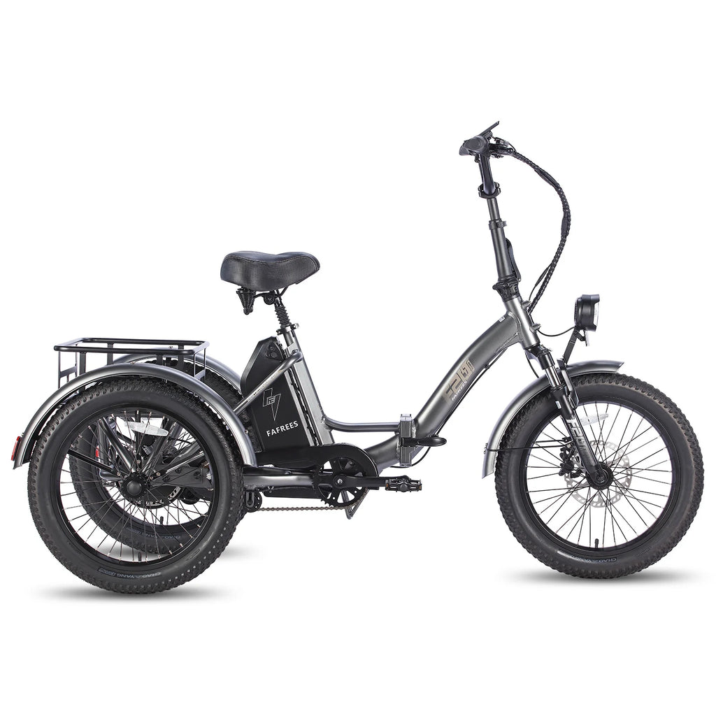 FAFREES F20 Mate Vélo électrique - Moteur 500W Batterie 48V18.2AH Autonomie 110KM - Gris