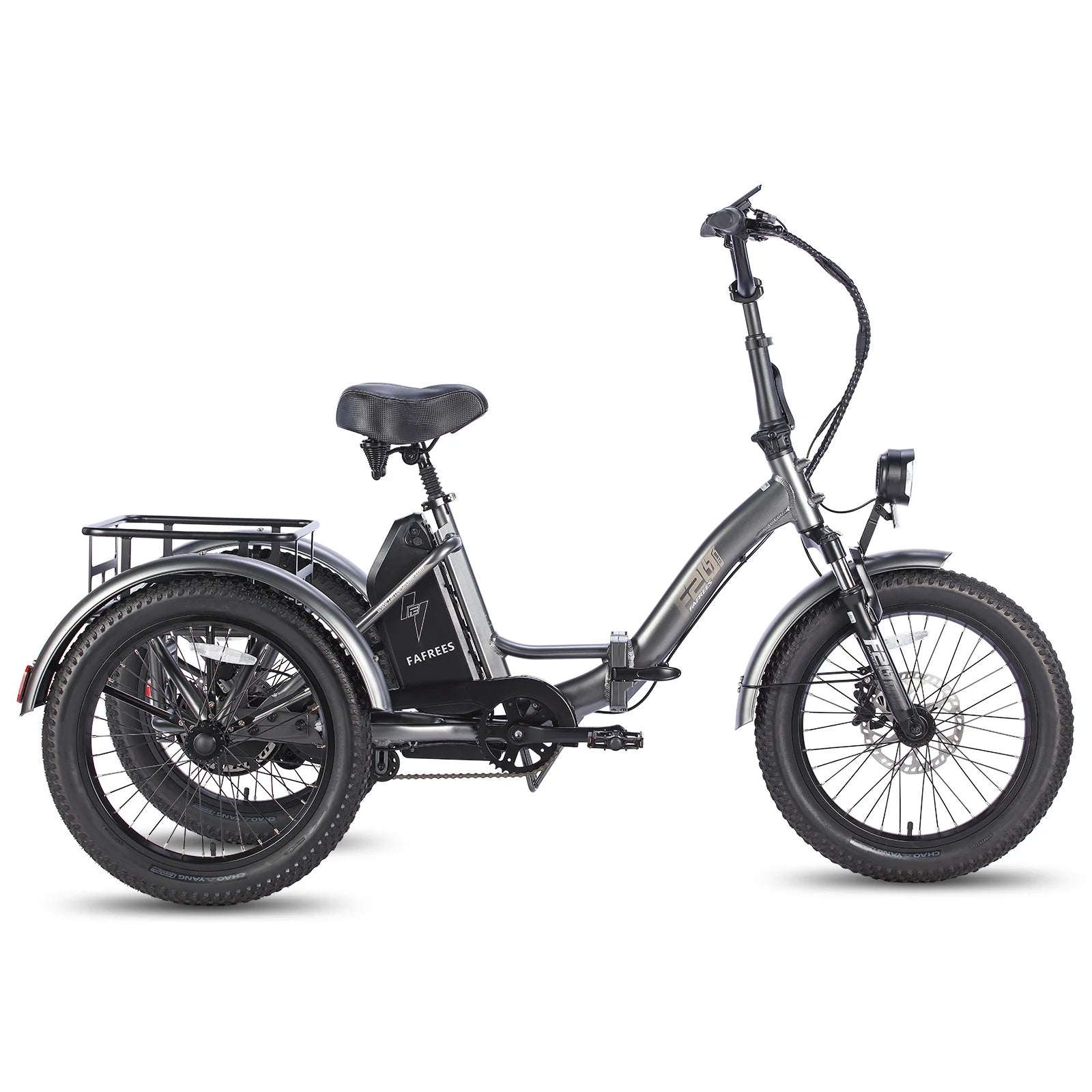 FAFREES F20 Mate Vélo électrique - Moteur 500W Batterie 48V18.2AH Autonomie 110KM - Gris