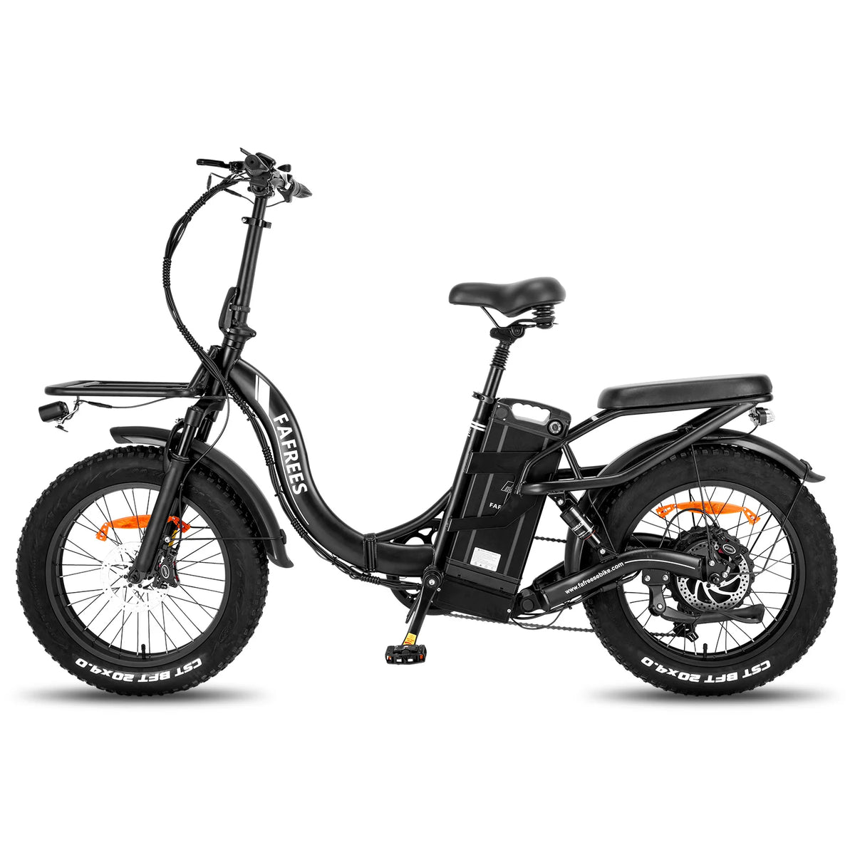 FAFREES F20 X-MAX Elektrisches Bike - 750W Motor 48V30AH Batterie 180KM Reichweite - Schwarz