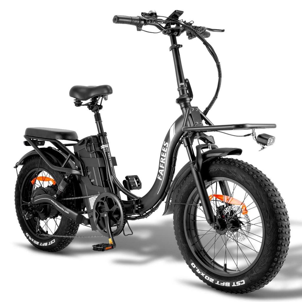 FAFREES F20 X-MAX Electric Bike - 750W Motor 48V30AH Battery 180KM Range - Black