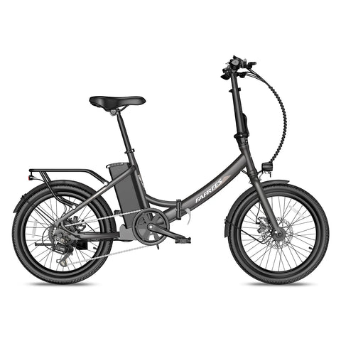 FAFREES F20 Light 16.75AH Elektrisches Bike - 250W Motor 36V16.75Ah Batterie 130KM Reichweite - Schwarz