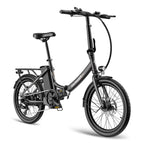 FAFREES F20 Light Vélo électrique 16,75Ah - Moteur 250W Batterie 36V16.75Ah Autonomie 130KM - Noir