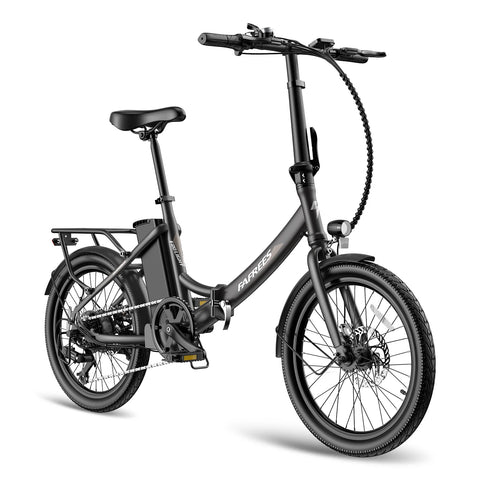 FAFREES F20 Light 16.75AH Elektrisches Bike - 250W Motor 36V16.75Ah Batterie 130KM Reichweite - Schwarz
