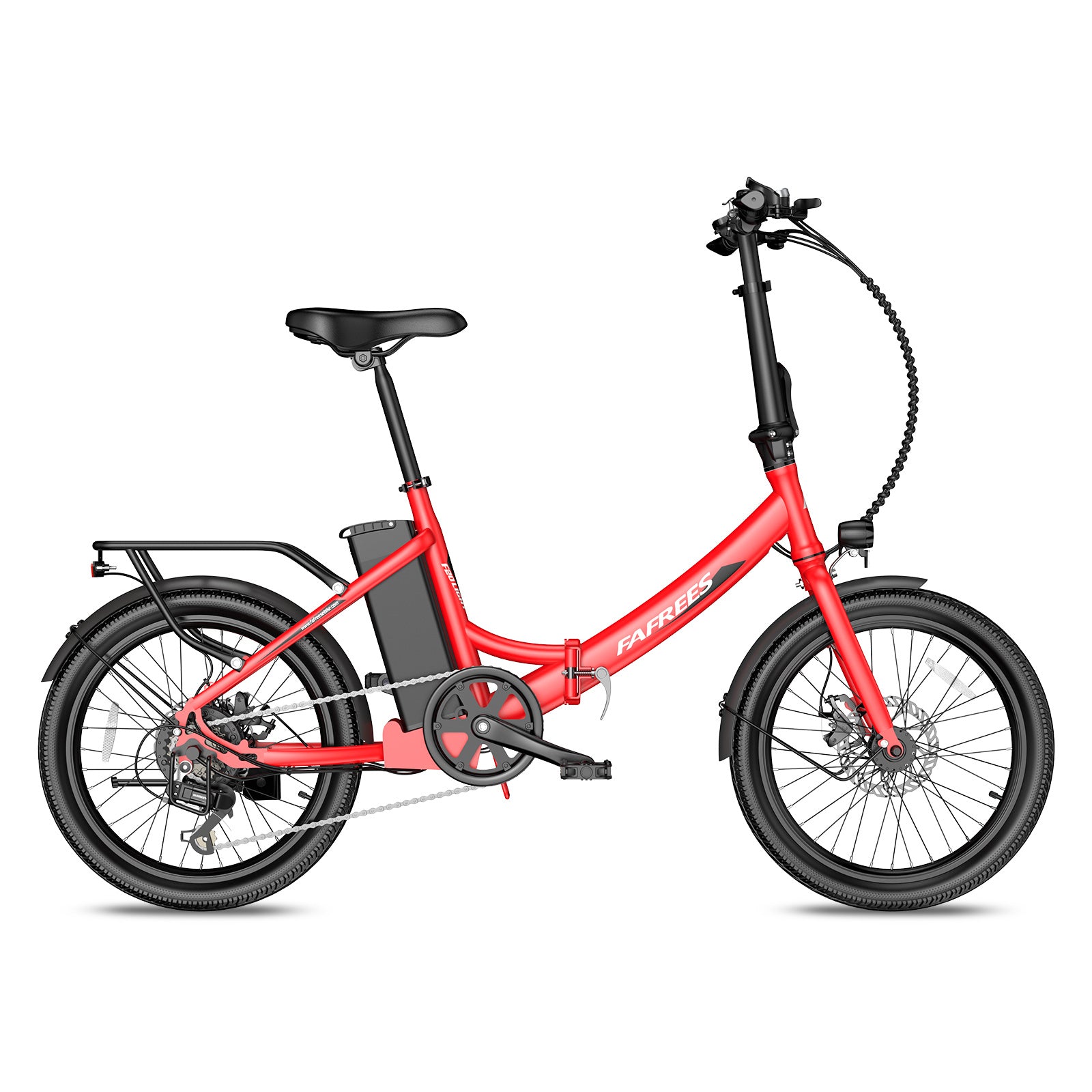 Vélo électrique FAFREES F20 Light 16.75AH - Moteur 250W Batterie 36V16.75Ah Autonomie 130KM - Rouge