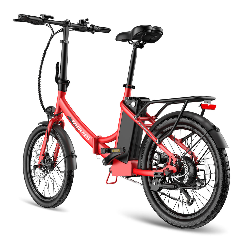 Vélo électrique FAFREES F20 Light 16.75AH - Moteur 250W Batterie 36V16.75Ah Autonomie 130KM - Rouge