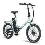 FAFREES F20 Lasting Electric Bike - 250W Motor 36V18.2Ah Battery 120KM Range - Green