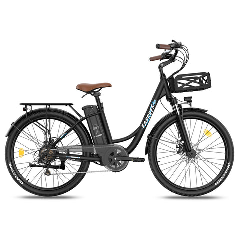 FAFREES F26 Lasting Elektrisches Bike - 250W Motor 36V20.3Ah Batterie 160KM Reichweite - Schwarz