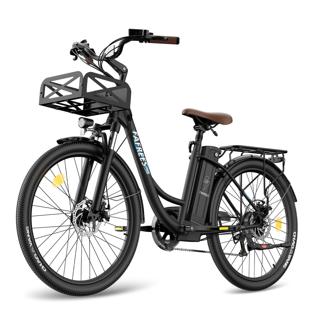 FAFREES F26 Lasting Vélo Électrique - Moteur 250W Batterie 36V20.3Ah Autonomie 160KM - Noir