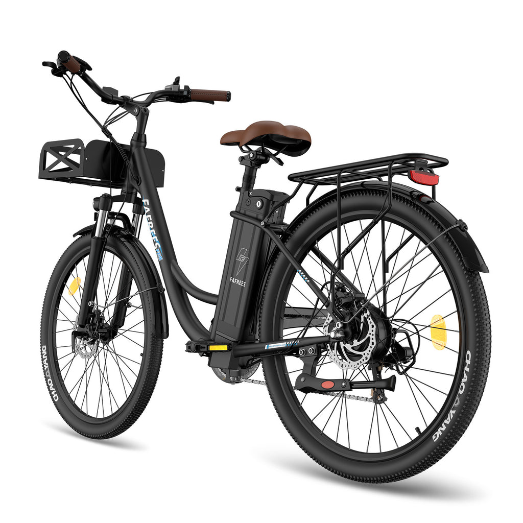 FAFREES F26 Lasting Vélo Électrique - Moteur 250W Batterie 36V20.3Ah Autonomie 160KM - Noir