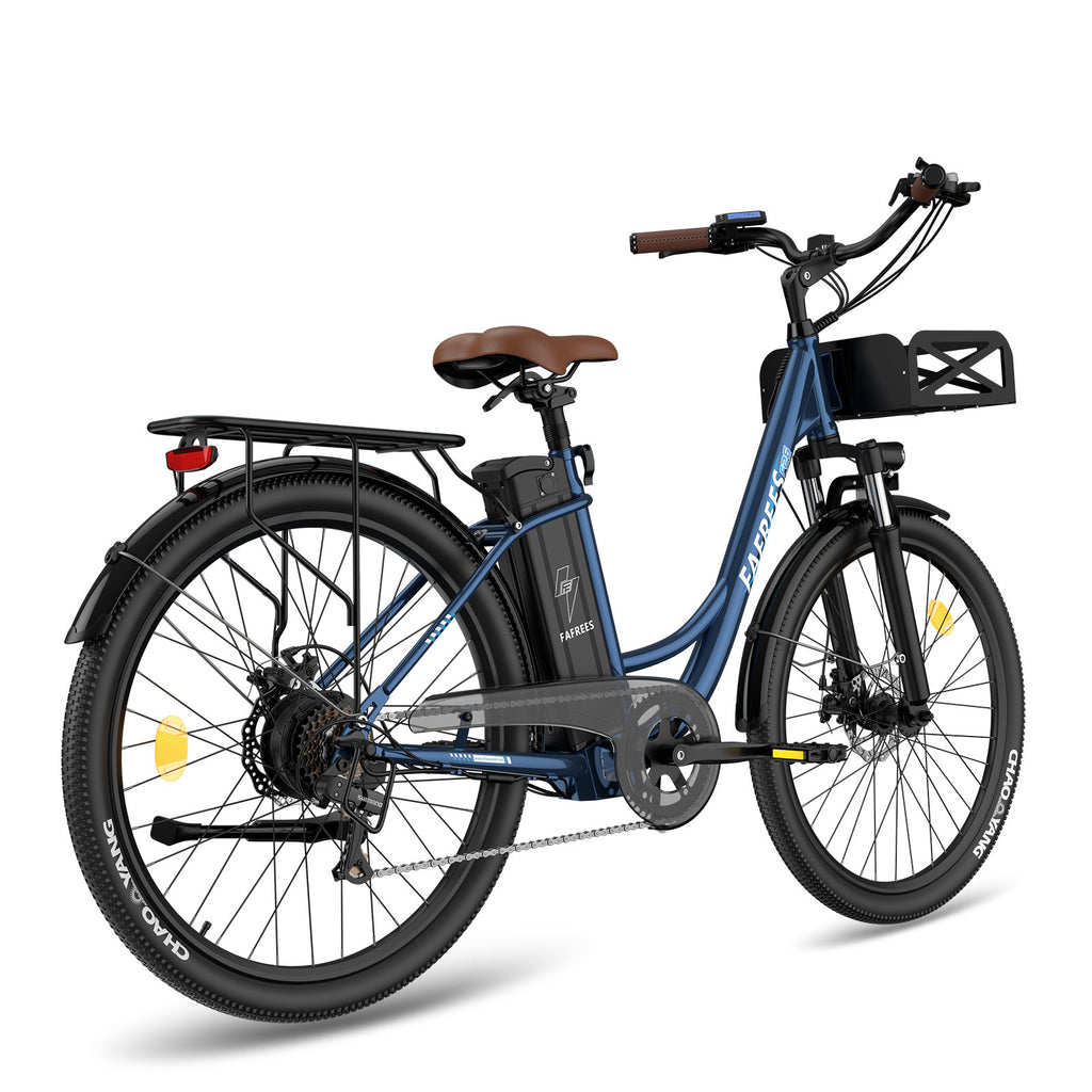 FAFREES F26 Lasting Vélo électrique - Moteur 250W Batterie 36V20.3Ah Autonomie 160KM - Bleu