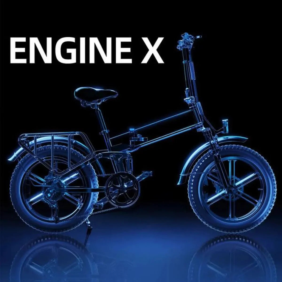 ENGWE ENGINE X Electric Bicycle: 250W Motor, 624WH Battery, 60KM Range
