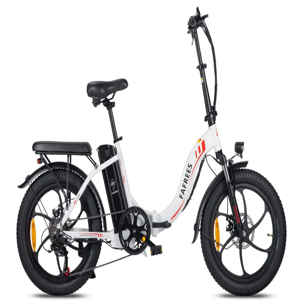 Electric Bicycle FAFREES F20 - 250W Motor 576WH Battery 70KM Range - White