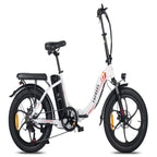 Electric Bicycle FAFREES F20 - 250W Motor 576WH Battery 70KM Range - White