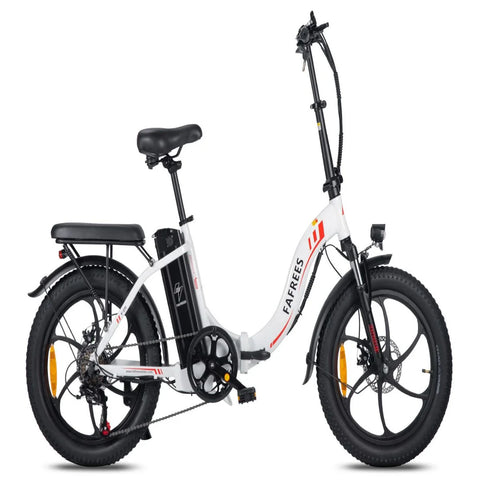 Elektrisches Fahrrad FAFREES F20 - 250W Motor 576WH Batterie 70KM Reichweite - Weiß