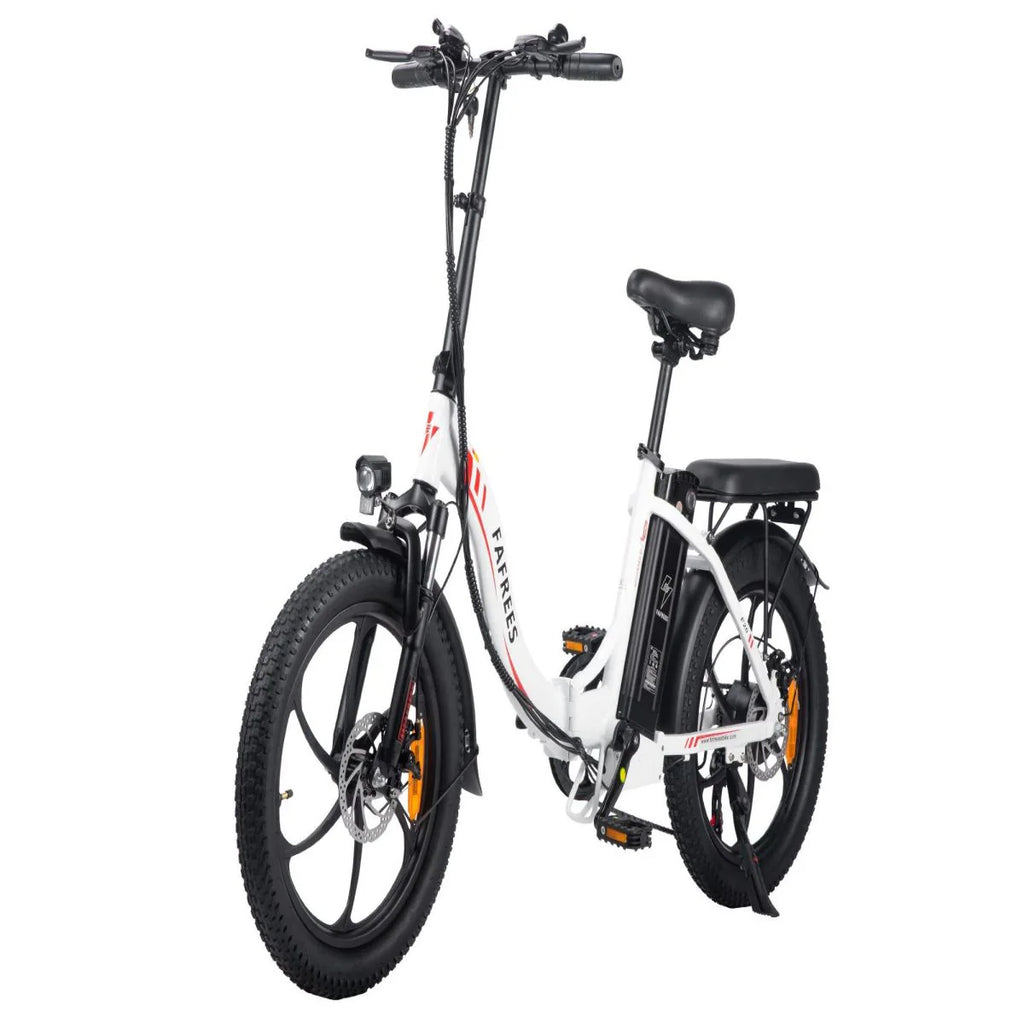 Electric Bicycle FAFREES F20 - 250W Motor 576WH Battery 70KM Range - White