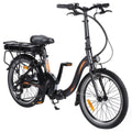 Vélo électrique FAFREES 20F054 | Moteur 250W Batterie 360WH Freins à disque - Noir