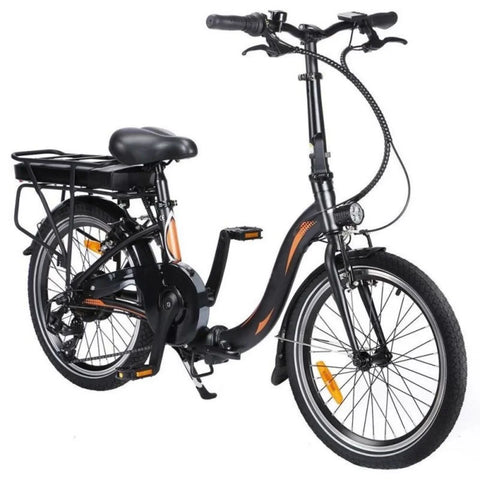 Elektrofahrrad FAFREES 20F054 | 250W Motor 360WH Akku Scheibenbremsen - Schwarz