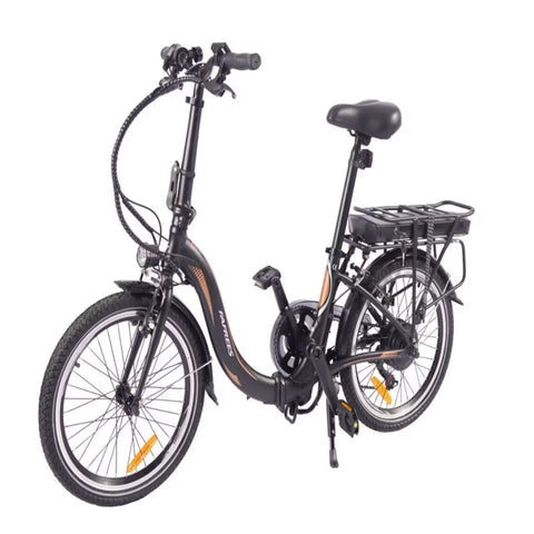 Elektrofahrrad FAFREES 20F054 | 250W Motor 360WH Akku Scheibenbremsen - Schwarz