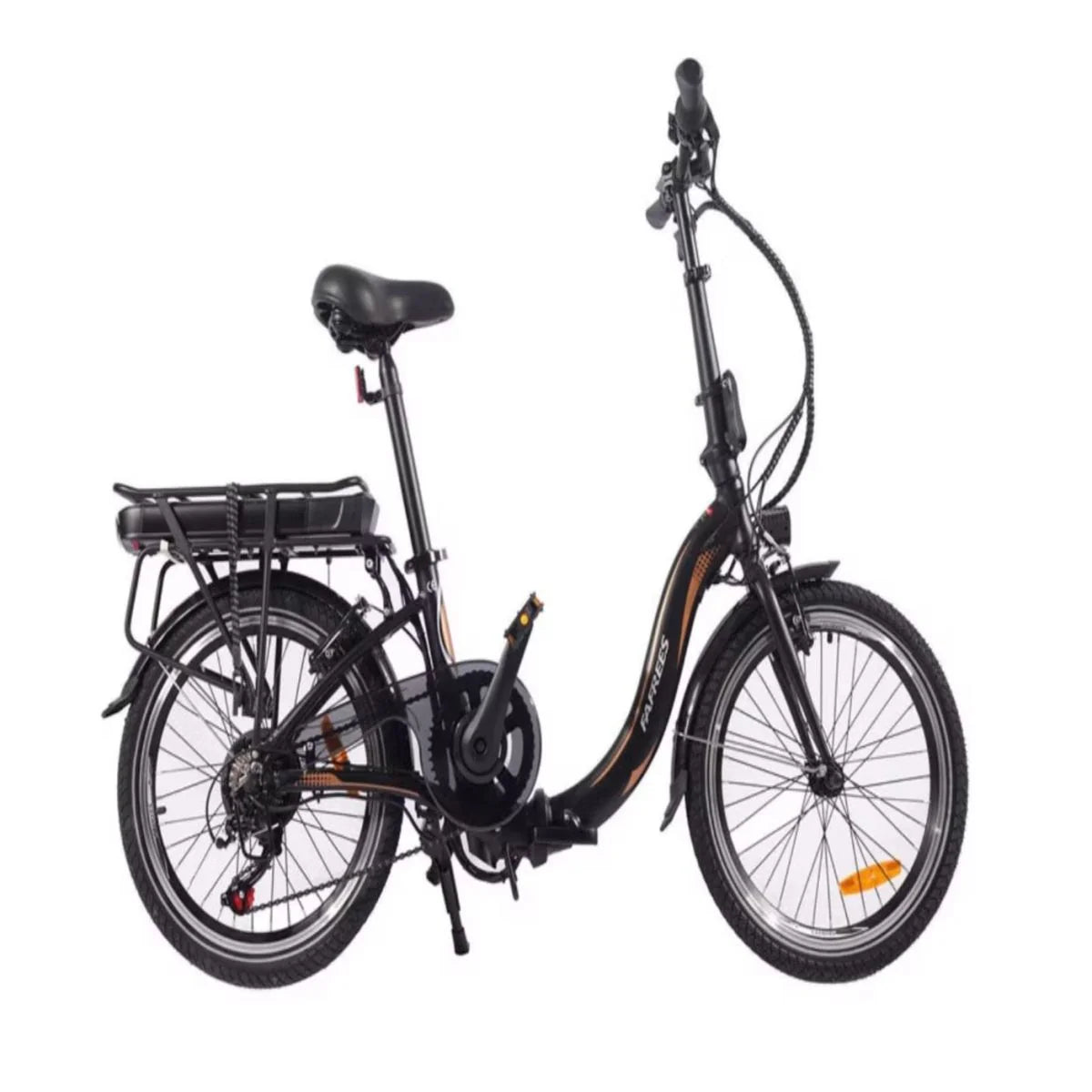 Vélo électrique FAFREES 20F054 | Moteur 250W Batterie 360WH Freins à disque - Noir