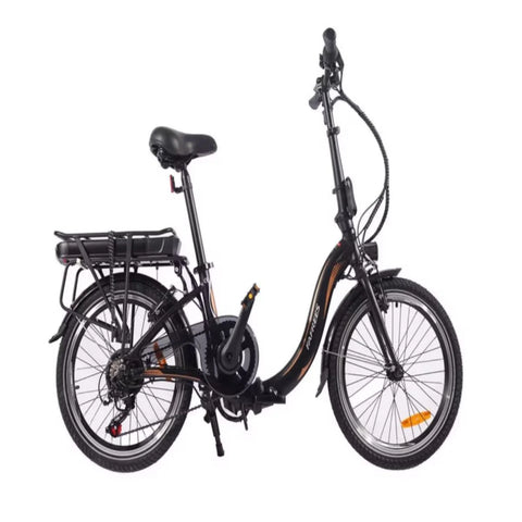 Elektrofahrrad FAFREES 20F054 | 250W Motor 360WH Akku Scheibenbremsen - Schwarz