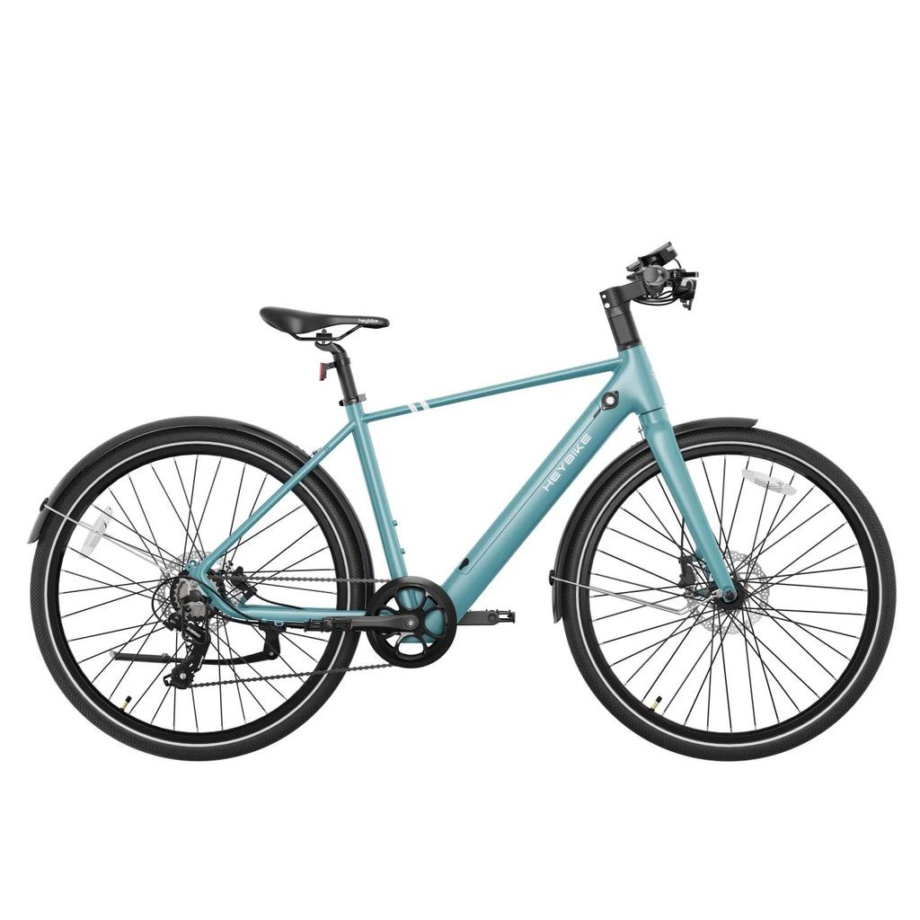 Heybike EC1 M Electric Bicycle - 250W Motor 36V10Ah Battery 100KM Range Hydraulic Disc Brake - Blue