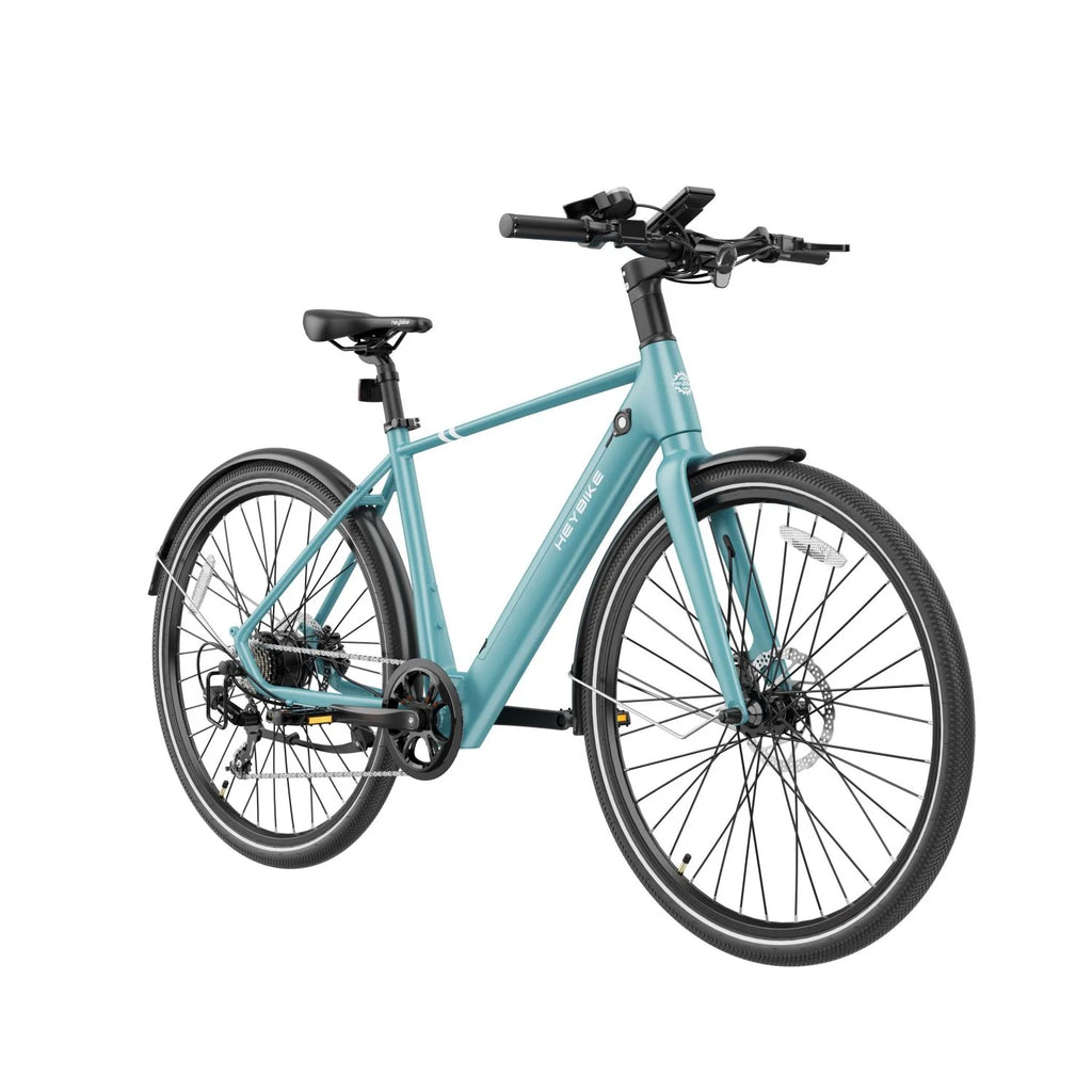 Heybike EC1 M Electric Bicycle - 250W Motor 36V10Ah Battery 100KM Range Hydraulic Disc Brake - Blue