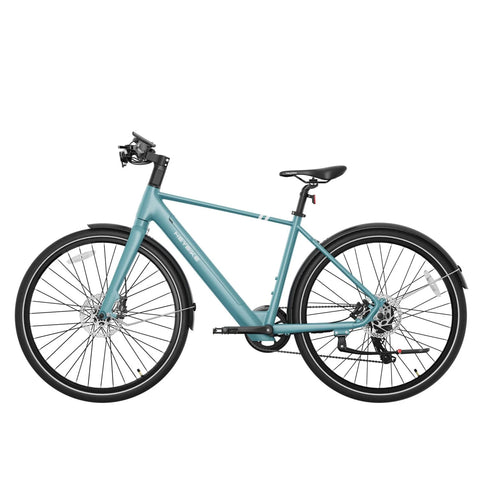 Elektrische Fahrrad Heybike EC1 M - 250W Motor 36V10Ah Batterie 100KM Reichweite Hydraulische Scheibenbremse - Blau