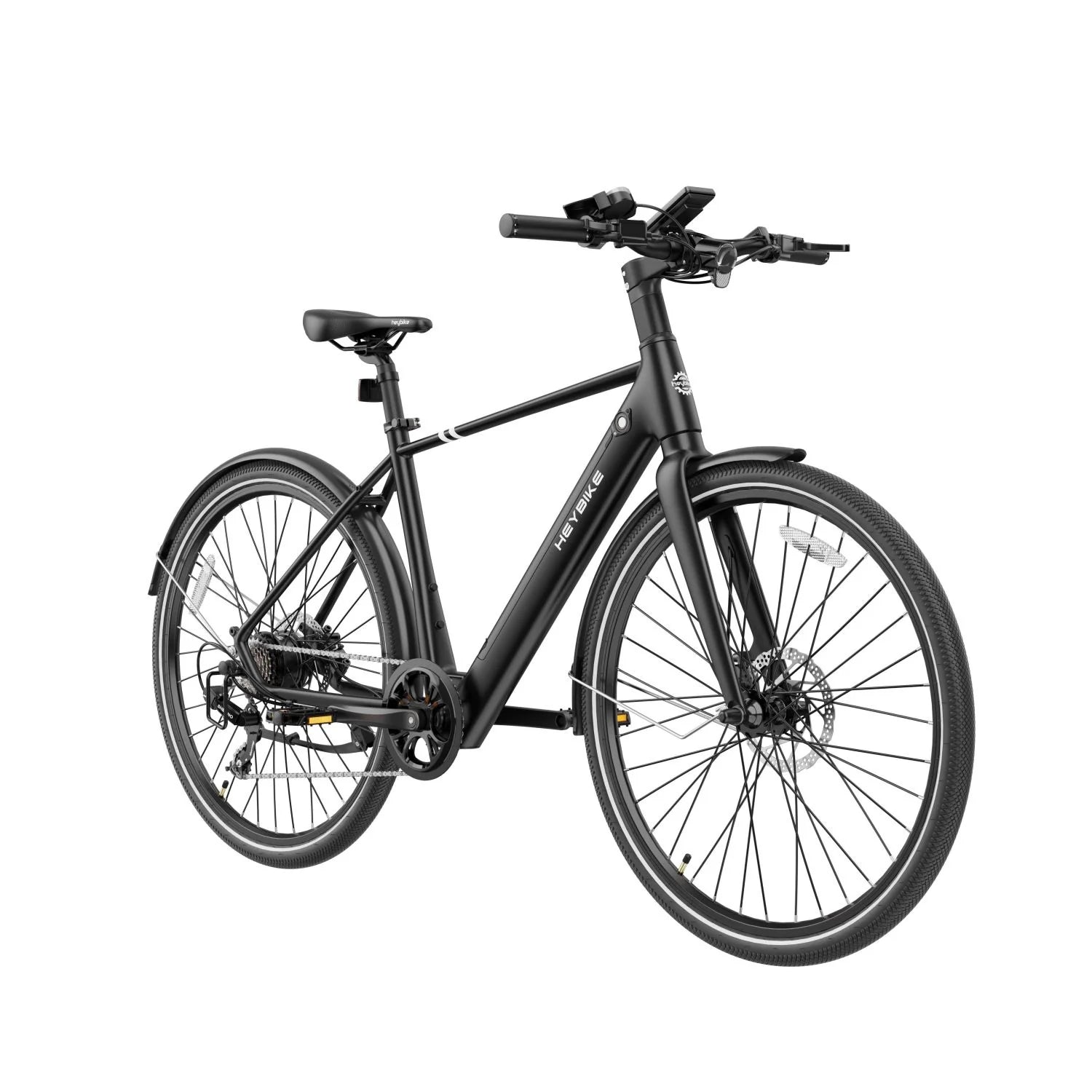 Vélo électrique Heybike EC1 L - Moteur 250W Batterie 36V10Ah Autonomie 100KM Frein à disque hydraulique - Noir