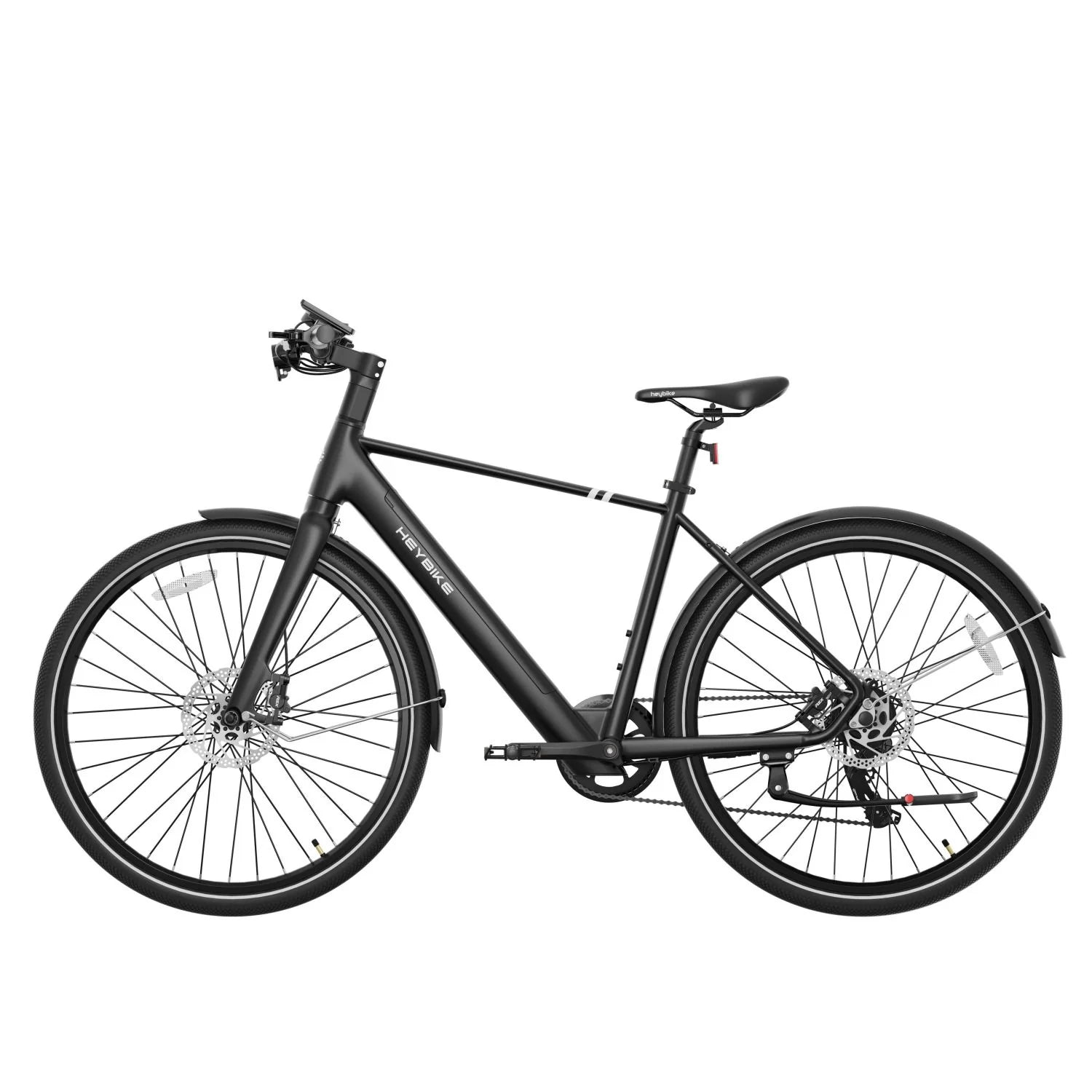 Vélo électrique Heybike EC1 L - Moteur 250W Batterie 36V10Ah Autonomie 100KM Frein à disque hydraulique - Noir