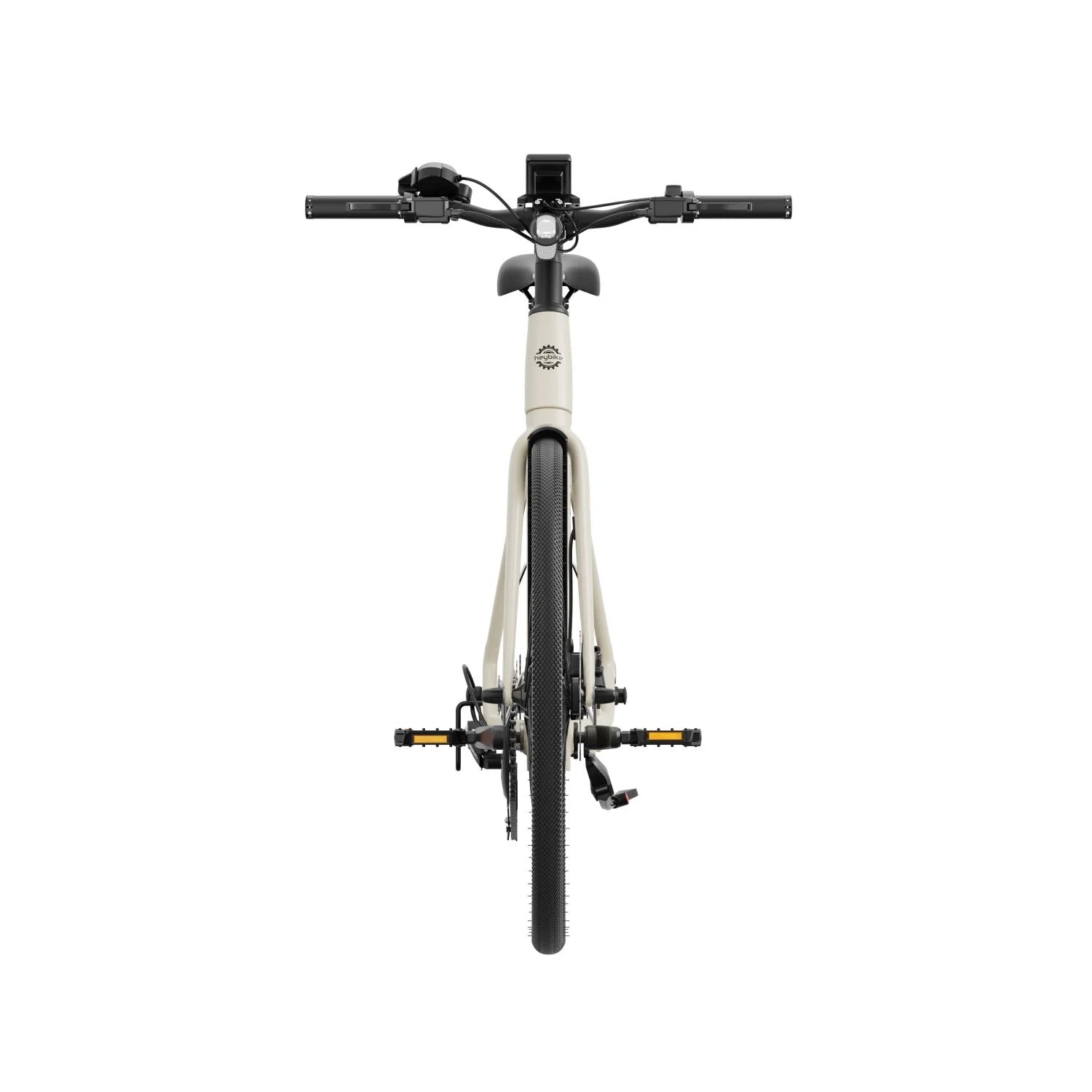 Vélo Électrique Heybike EC1 L - Moteur 250W Batterie 36V10Ah Autonomie 100KM Freins à Disque Hydrauliques - Blanc Crème