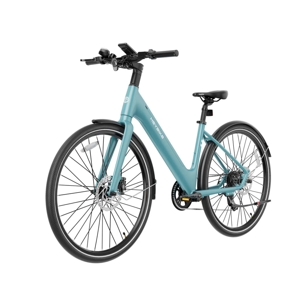 Heybike EC1 ST Electric Bicycle - 250W Motor 36V10Ah Battery 100KM Range Hydraulic Disc Brake - Blue