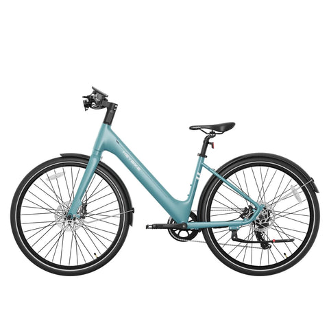 Elektrische Fahrrad Heybike EC1 ST - 250W Motor 36V10Ah Batterie 100KM Reichweite Hydraulische Scheibenbremse - Blau