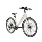 Vélo électrique Heybike EC1 ST - Moteur 250W Batterie 36V10Ah Autonomie 100KM Frein à disque hydraulique - Blanc crème