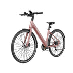 Vélo électrique Heybike EC1 ST - Moteur 250W Batterie 36V10Ah Autonomie 100KM Frein à disque hydraulique - Rose