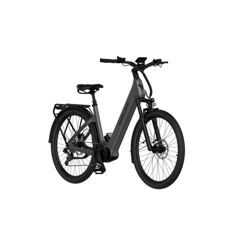 Elektrisches Fahrrad Vanpowers Urbangide Ultra S - 500W Motor 48V14.4AH Batterie 110KM Reichweite Hydraulische Scheibenbremse - Grau
