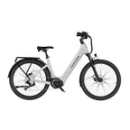Vélo électrique Vanpowers Urbanglide Ultra S - Moteur 500W Batterie 48V14.4AH Autonomie 110KM Frein à disque hydraulique - Blanc perle