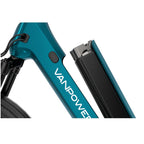 Vélo Électrique Vanpowers Urbanglide Ultra L - Moteur 500W Batterie 48V14.4AH Autonomie 110KM Freins à Disque Hydrauliques - Bleu