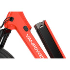 Vélo électrique Vanpowers Urbangide Ultra L - Moteur 500W Batterie 48V14.4AH Autonomie 110KM Frein à disque hydraulique - Rouge Lave