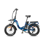FAFREES F20 Max 22.5AH Electric Bicycles - 500W Motor 48V22.5AH Battery 110KM Range - Blue Purple