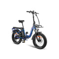 FAFREES F20 Max 22.5AH Electric Bicycles - 500W Motor 48V22.5AH Battery 110KM Range - Blue Purple