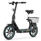 Trottinette électrique Honey Whale M5Elite - Moteur 500W Batterie 48V13AH Autonomie 45KM Frein à disque - Noir