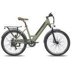 FAFREES F26 Pro 14.5AH Electric Bicycle - 250W Motor 36V14.5AH Battery 110KM Range - Green