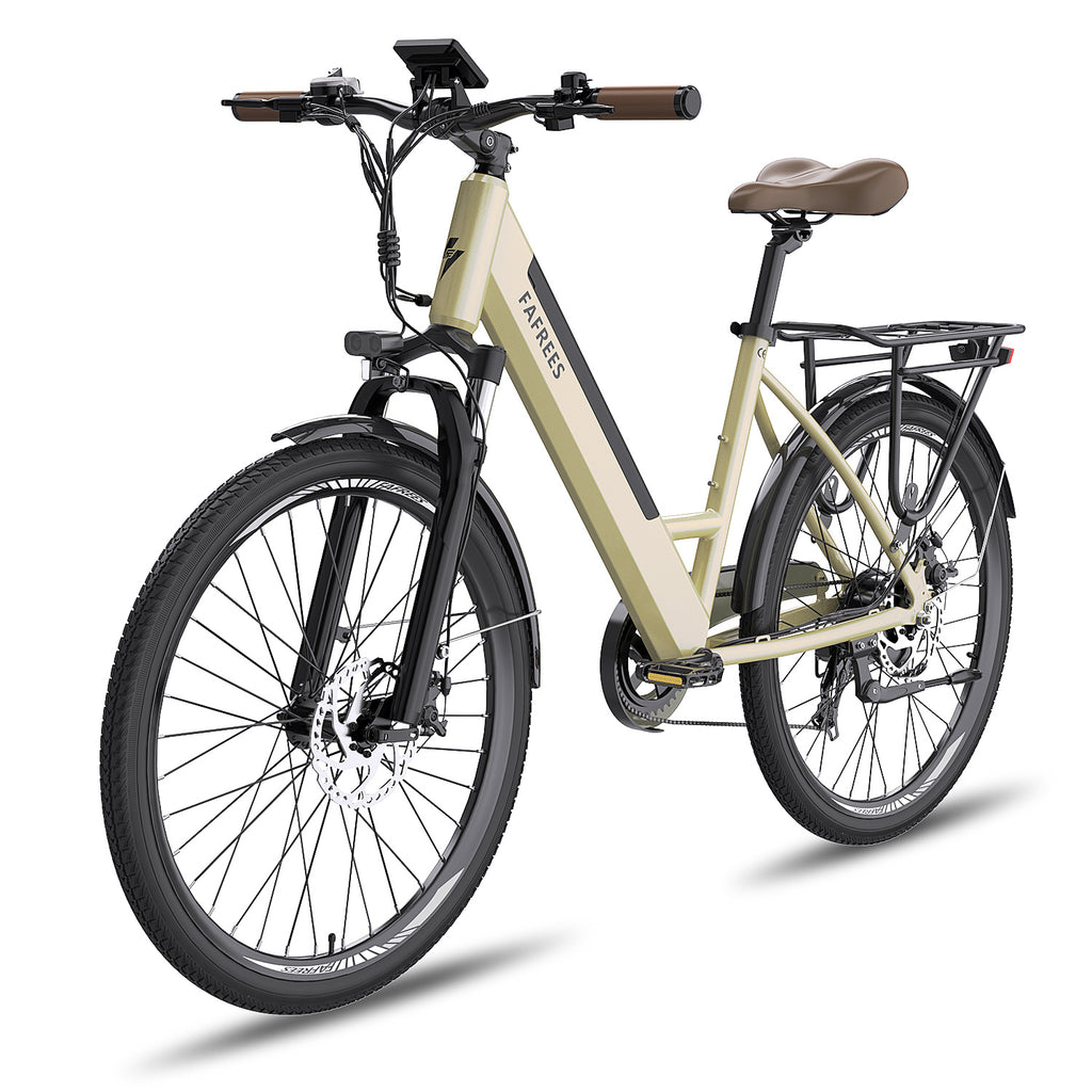 FAFREES F26 Pro Vélo Électrique 14.5Ah - Moteur 250W Batterie 36V14.5Ah Autonomie 110KM - Or