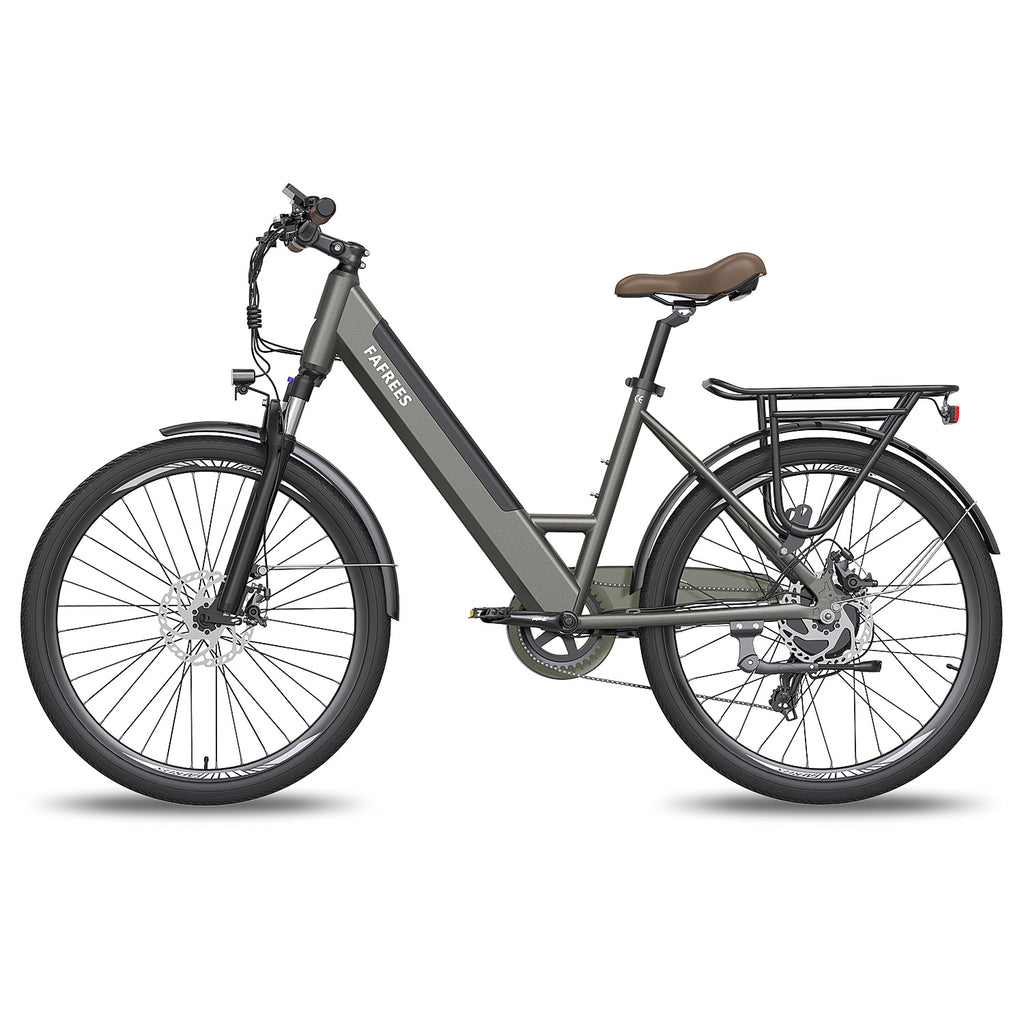 FAFREES F26 Pro Vélo Électrique 14.5AH - Moteur 250W Batterie 36V14.5AH Autonomie 110KM - Gris
