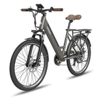 FAFREES F26 Pro Vélo Électrique 14.5AH - Moteur 250W Batterie 36V14.5AH Autonomie 110KM - Gris