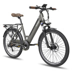 FAFREES F26 Pro Vélo Électrique 14.5AH - Moteur 250W Batterie 36V14.5AH Autonomie 110KM - Gris