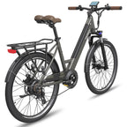 FAFREES F26 Pro Vélo Électrique 14.5AH - Moteur 250W Batterie 36V14.5AH Autonomie 110KM - Gris