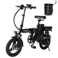 Vélo électrique Honey Whale S6 Pro-S - Moteur 350W Batterie 48V15AH Autonomie 50KM Frein à disque - Noir