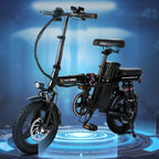 Vélo électrique Honey Whale S6 Pro-S - Moteur 350W Batterie 48V15AH Autonomie 50KM Frein à disque - Noir